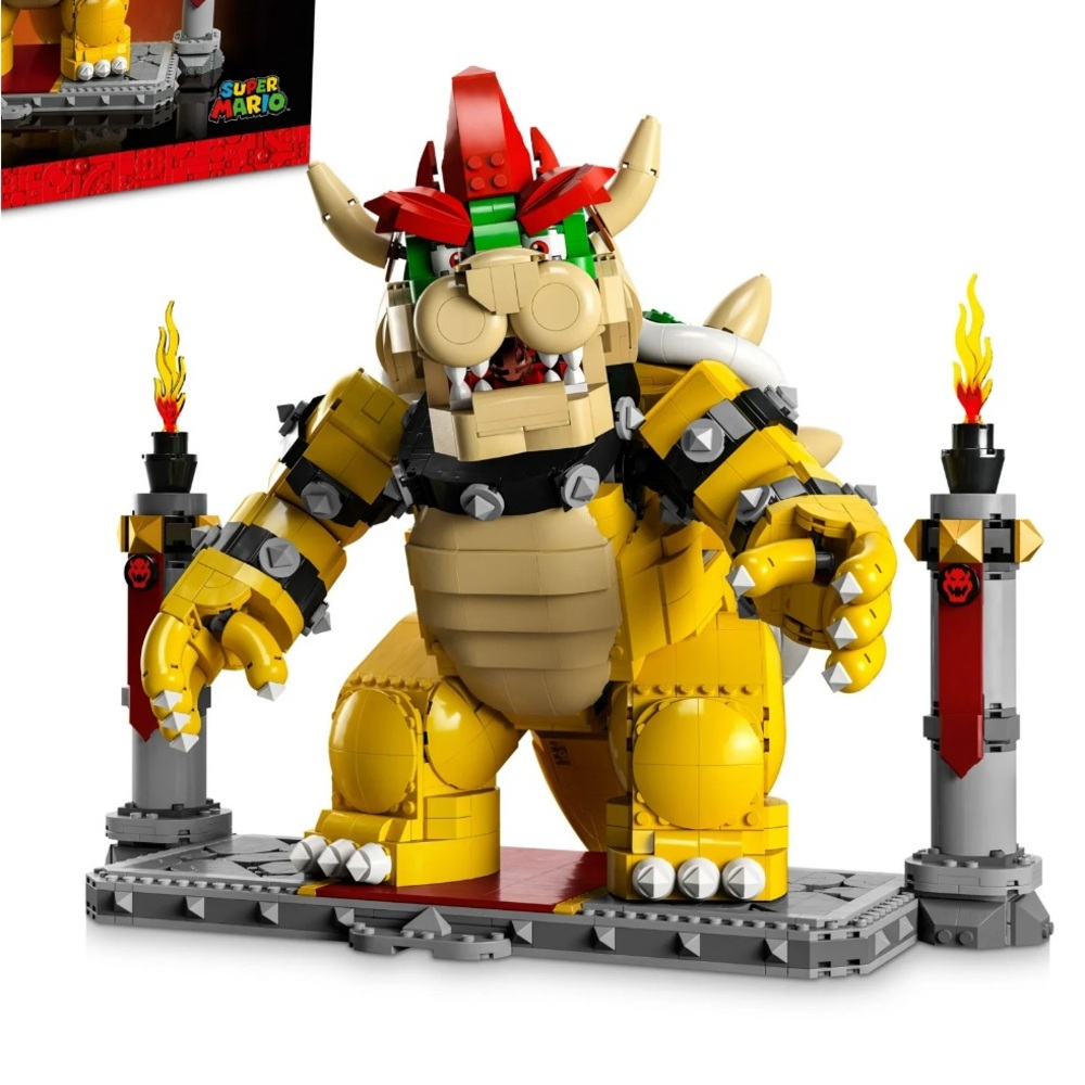 LEGO Super Mario Bowser Set - Yellow, Red, and Green